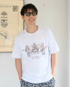 【SALE】Hush Puppies(ハッシュパピー) インクジェットPT Tシャツ メンズ 半袖