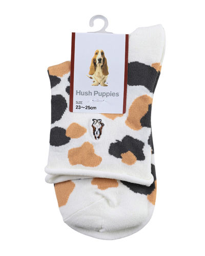 Hush Puppies（ハッシュパピー） アニマル柄ミドルソックス（レディス）靴下