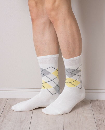 Hush Puppies(ハッシュパピー)/ハッシュパピー/サマーアーガイルロングソックス(メンズ)靴下