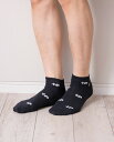 Hush Puppies(ハッシュパピー)/ハッシュパピー/HPロゴショートソックス(メンズ)靴下