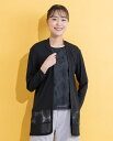 Hush Puppies(ハッシュパピー) 前身向日葵オーガンジーアンサンブル レディス 長袖