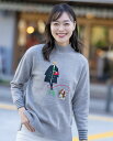 【SALE】Hush Puppies(ハッシュパピー) パピーデザインニット【レディス】