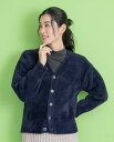 【SALE】Hush Puppies(ハッシュパピー) シャギーニットカーディガン【レディス】長袖