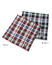 Hush Puppies(ハッシュパピー) クレイジーチェック先染めハンカチ