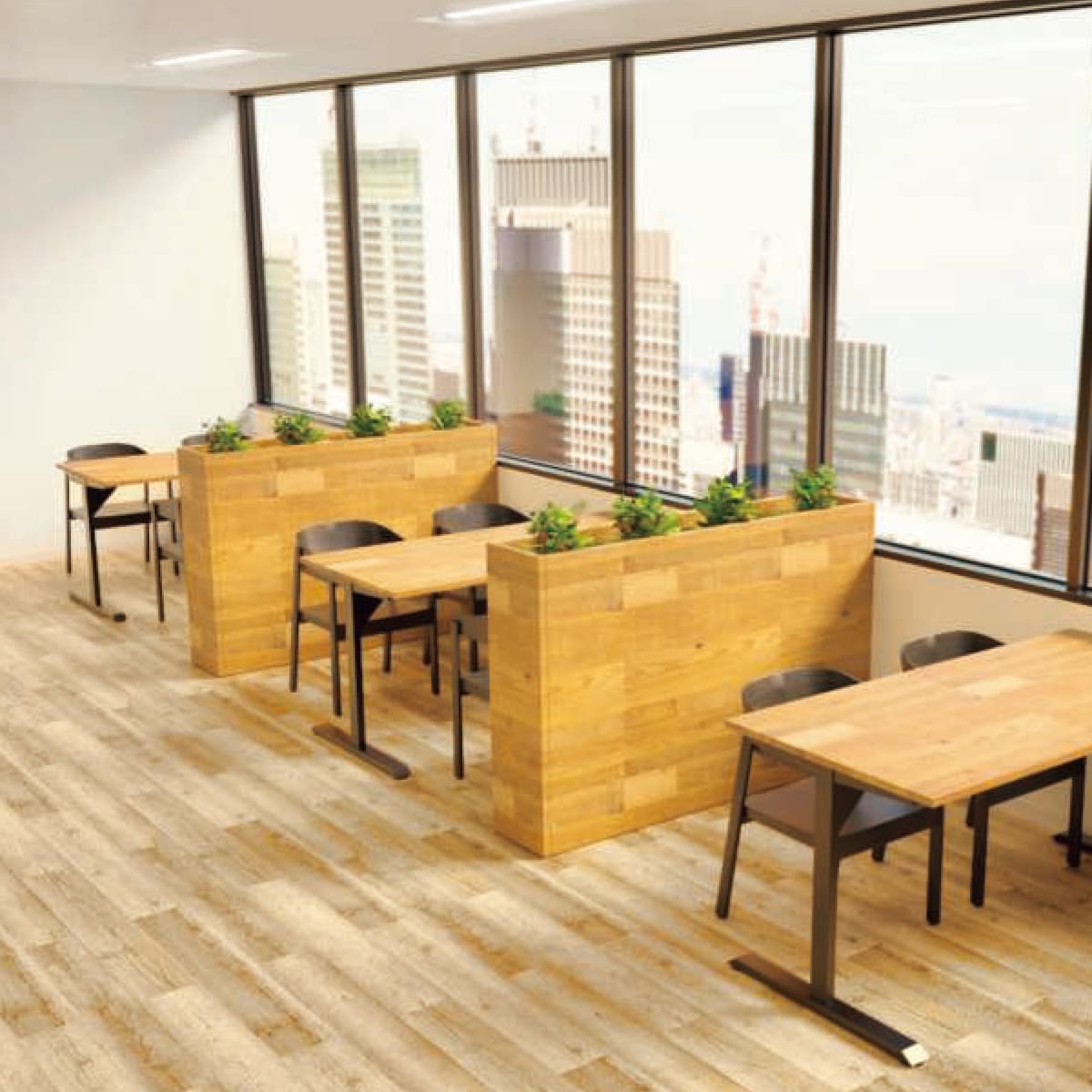 法人様限定 フラワーボックス EF-PB1530 杉古材 プランターボックス 弘益