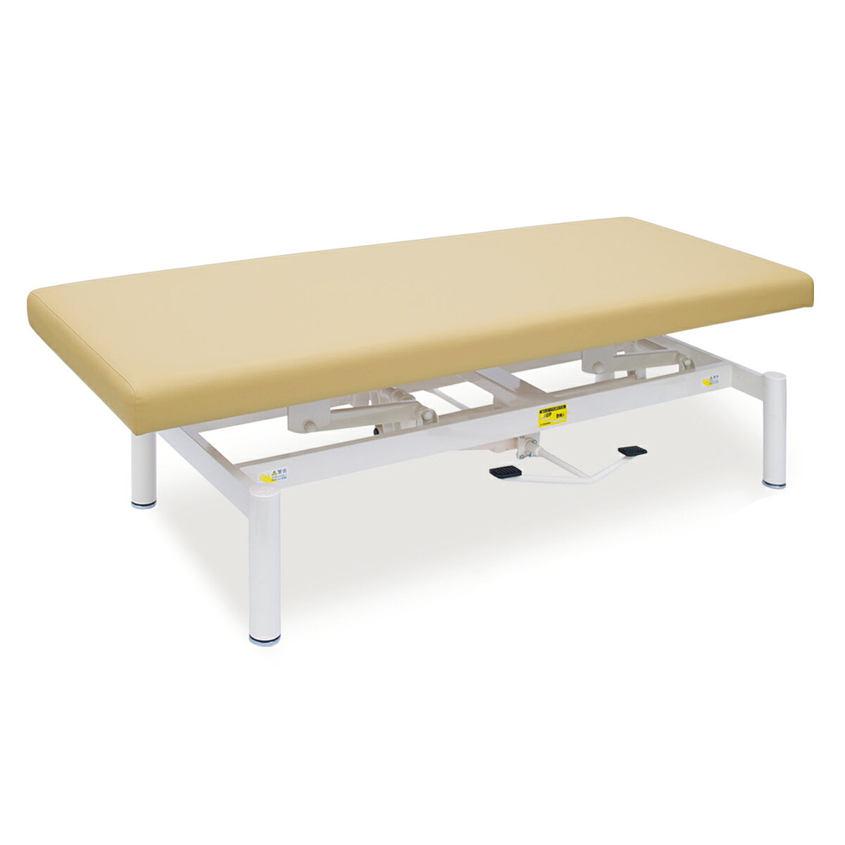 商品詳細（サイズ）■重量：約51kg■クッション厚：40mm■補足：完成品／サイズ選択／張地選択／昇降タイプ【注意事項】※人を乗せた状態での高さ調節はお避けください。北海道、沖縄、離島及び中継を伴う場合は、追加送料が必要ですので別途ご案内致します。張地カラーバリエーション標準レザー耐アルコール・耐次亜塩素酸・抗菌・防汚