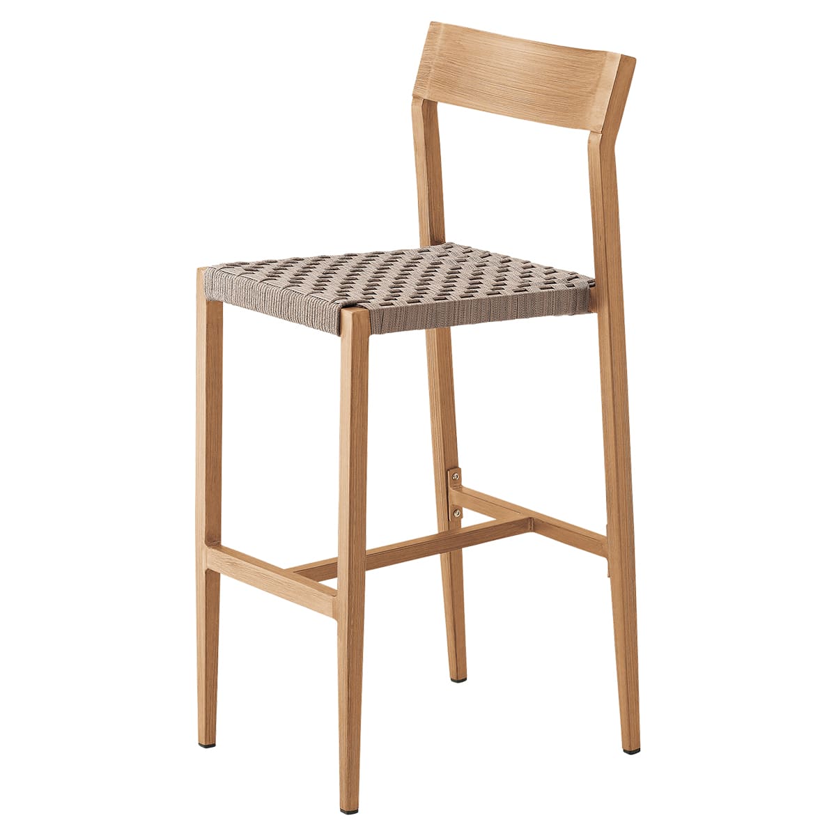 商品詳細（サイズ）■フレーム：アルミパイプ■座：紐＋ベルト編み■機能：屋外使用可■重量：4.9kg■サイズ：W465×D520×H1070（SH740）■補足：完成品／カラー選択／屋外使用可能【注意事項】※木目塗装は、ハンドメイドのため柄が...