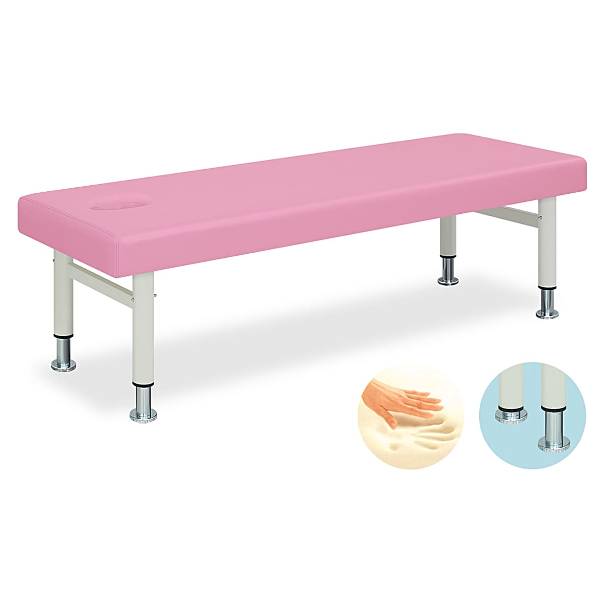 法人様限定 マッサージベッド リセナ TB-227／TB-227U 高田ベッド