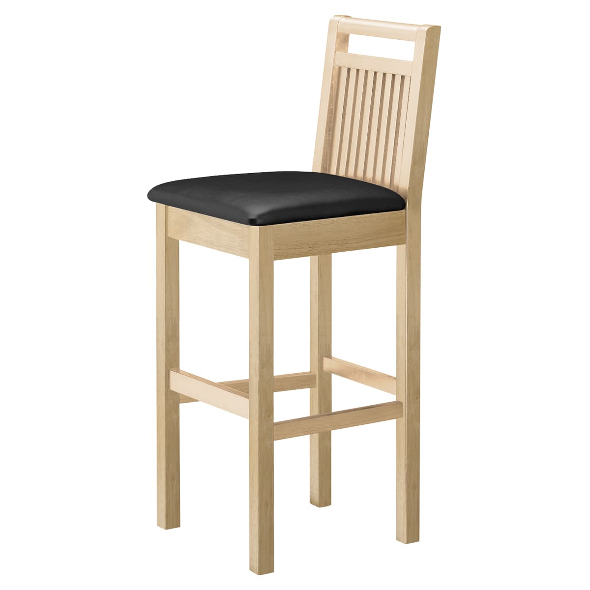 法人様限定 木製 カウンターチェア 佐渡 スタンド椅子（既製品） 丸勝