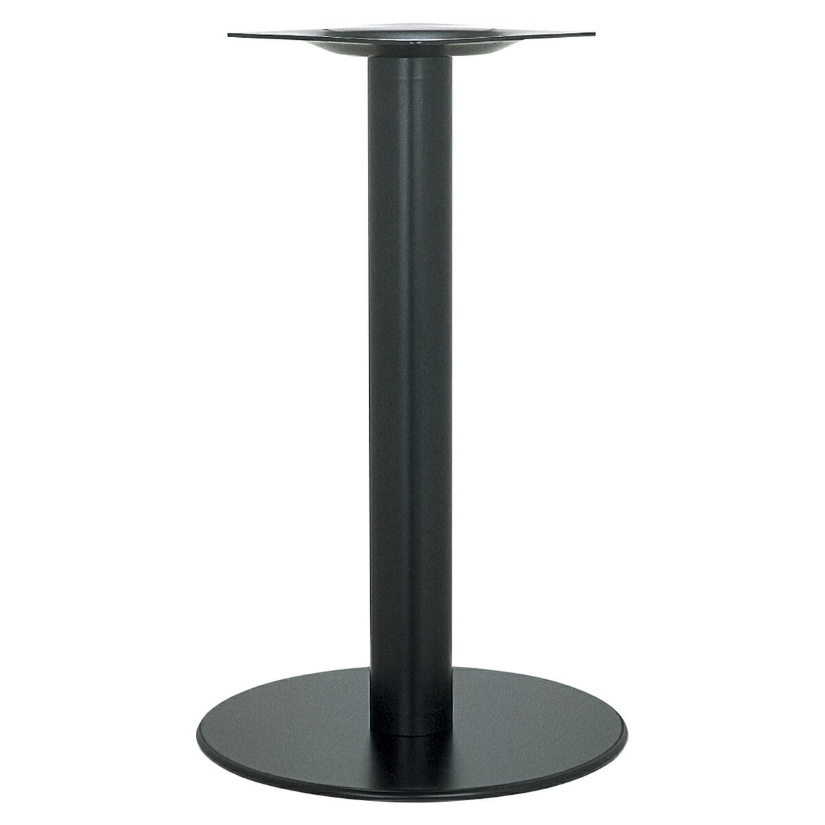 商品詳細（サイズ）■材質：スチール■備考：アジャスター付■サイズ：φ400×H320～700■受板：240×240×4.0t（U-TP 240）■丸ポール：φ76■ベース厚：20mm■補足：お客様組立品／サイズ選択／カラー選択脚部カラーブラ...