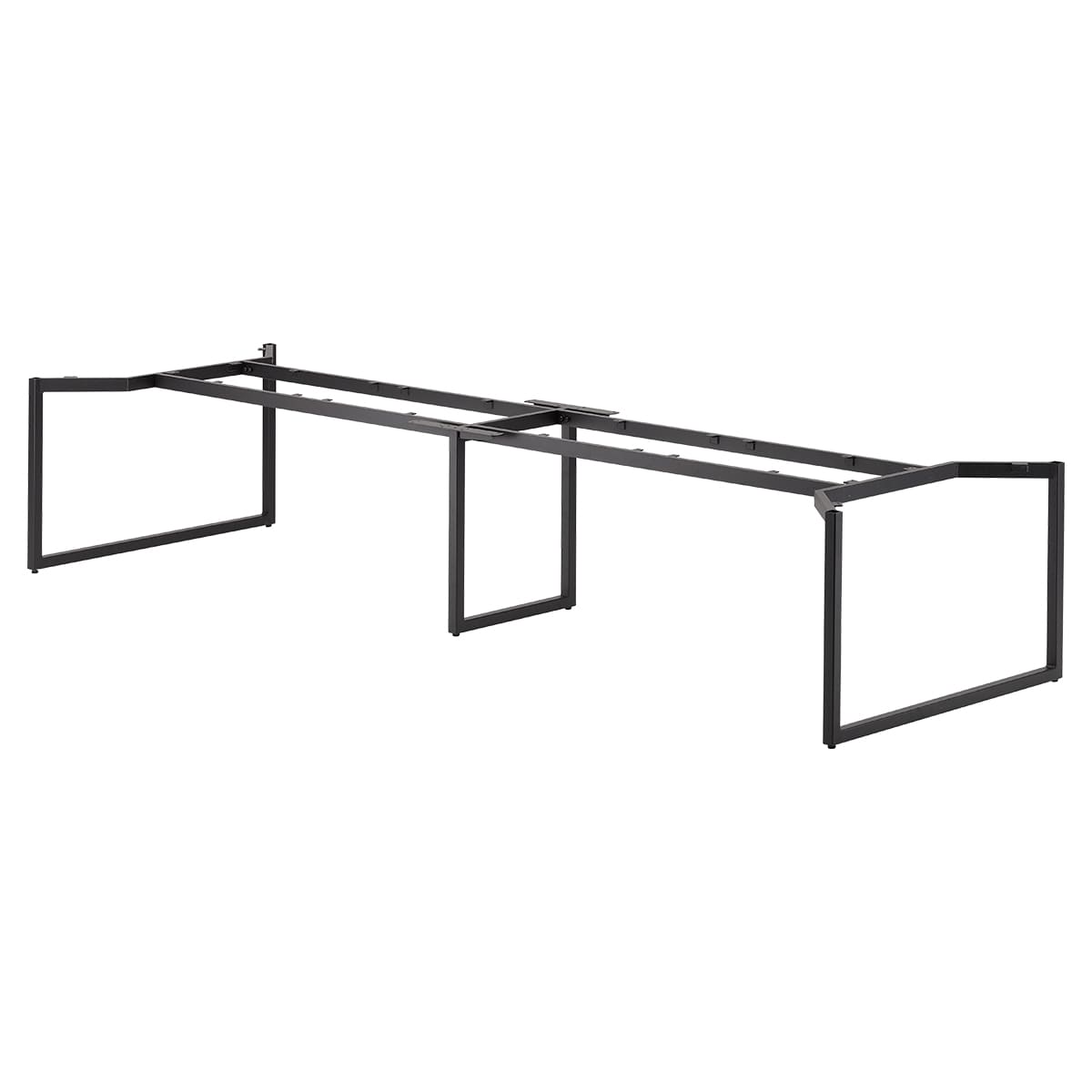 商品詳細（サイズ）■材質：スチール■塗装：ダークグレー粉体塗装ナシ地仕上■備考：アジャスター付■適合天板サイズ：W3600×D1200■サイズ：W3594×D1195×H690■角ポール：40×40■補足：お客様組立品／グリーン購入法適合【注意事項】※天板形状によっては取り付けできない場合がございます。詳細につきましてはお問い合わせ下さい。北海道、沖縄、離島及び中継を伴う場合は、追加送料が必要ですので別途ご案内致します。「LEB-1200D（W3600用）」のシリーズ商品法人様限定 クレス その他テーブル脚 LEB-1100D（W2100用）82,236円法人様限定 クレス その他テーブル脚 LEB-1200D（W2100用）82,698円法人様限定 クレス その他テーブル脚 LEB-1100D（W2400用）92,136円法人様限定 クレス その他テーブル脚 LEB-1200D（W2400用）92,400円法人様限定 クレス その他テーブル脚 LEB-1100D（W3600用）146,784円法人様限定 クレス その他テーブル脚 LEB-1100D（W4800用）172,920円法人様限定 クレス その他テーブル脚 LEB-1200D（W4800用）173,514円法人様限定 クレス ミーティングテーブル LEB テーブル180,444円〜