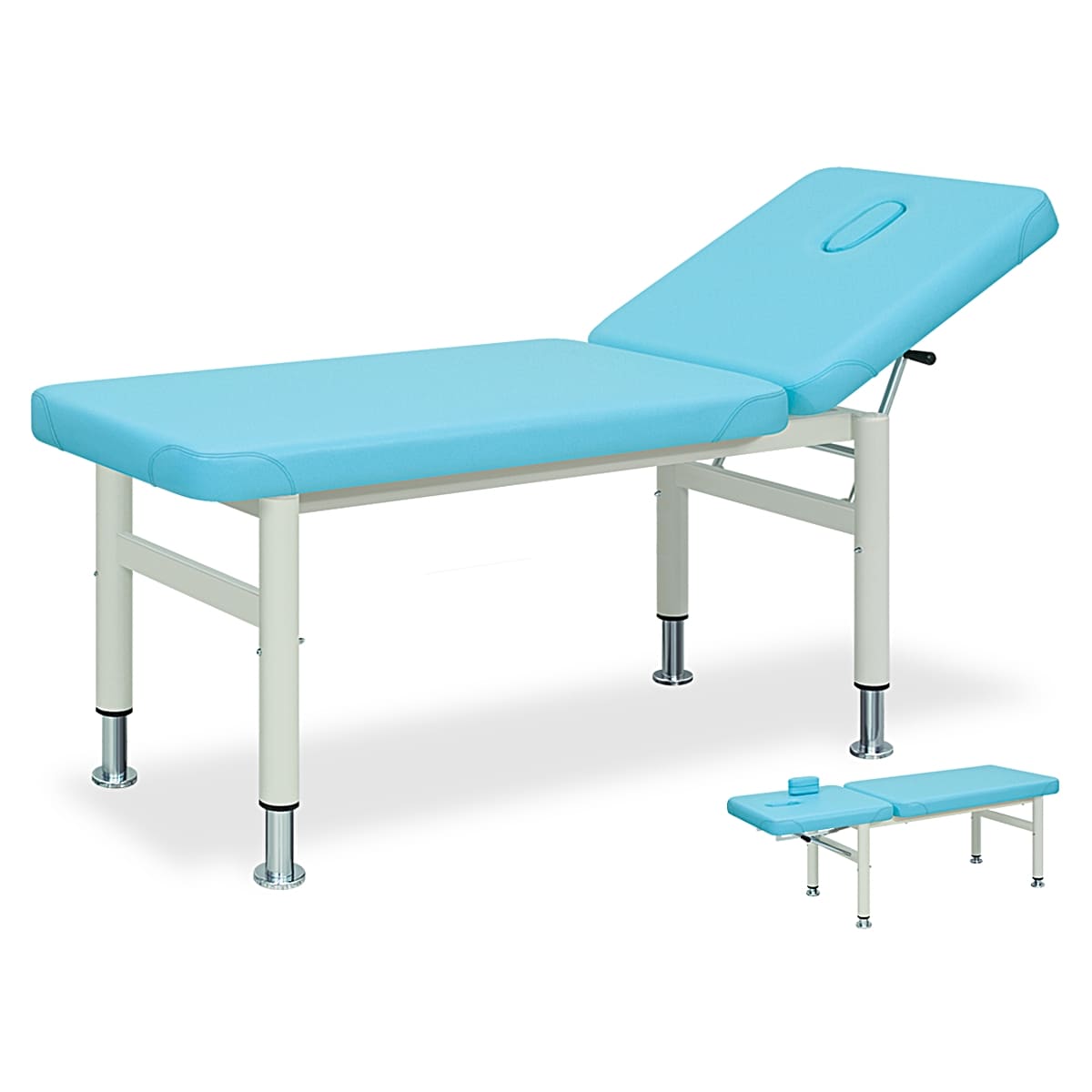 商品詳細（サイズ）■重量：約40kg■サイズ：W600～750×L1800～1900×H500～750■クッション厚：70mm（本体）■補足：完成品／サイズ選択／張地選択／昇降タイプ【注意事項】※調節方法／アジャスターを足で踏みながらベッド...