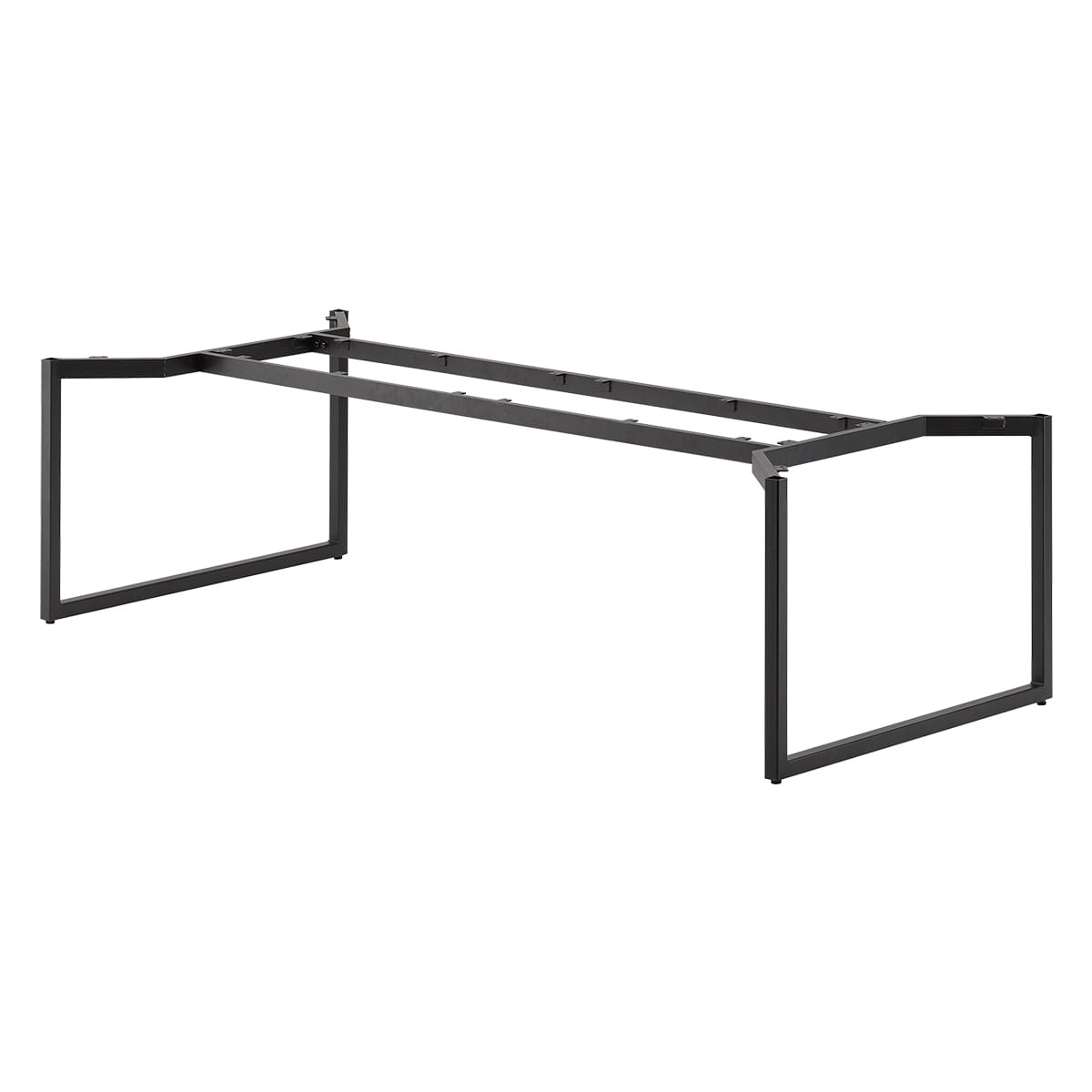 商品詳細（サイズ）■材質：スチール■塗装：ダークグレー粉体塗装ナシ地仕上■備考：アジャスター付■適合天板サイズ：W2400×D1100■サイズ：W2394×D1095×H690■角ポール：40×40■補足：お客様組立品／グリーン購入法適合【注意事項】※天板形状によっては取り付けできない場合がございます。詳細につきましてはお問い合わせ下さい。北海道、沖縄、離島及び中継を伴う場合は、追加送料が必要ですので別途ご案内致します。「LEB-1100D（W2400用）」のシリーズ商品法人様限定 クレス その他テーブル脚 LEB-1100D（W2100用）82,236円法人様限定 クレス その他テーブル脚 LEB-1200D（W2100用）82,698円法人様限定 クレス その他テーブル脚 LEB-1200D（W2400用）92,400円法人様限定 クレス その他テーブル脚 LEB-1100D（W3600用）146,784円法人様限定 クレス その他テーブル脚 LEB-1200D（W3600用）147,378円法人様限定 クレス その他テーブル脚 LEB-1100D（W4800用）172,920円法人様限定 クレス その他テーブル脚 LEB-1200D（W4800用）173,514円法人様限定 クレス ミーティングテーブル LEB テーブル180,444円〜