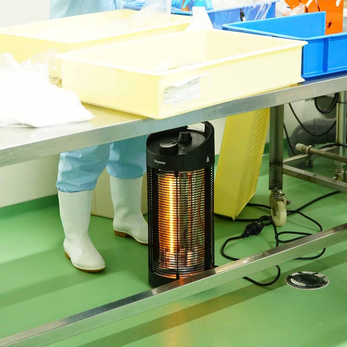 法人様限定 ガーデン備品 サラマンダーヒーター 床置きモデル HEAT-Z-121B クレスター [3]