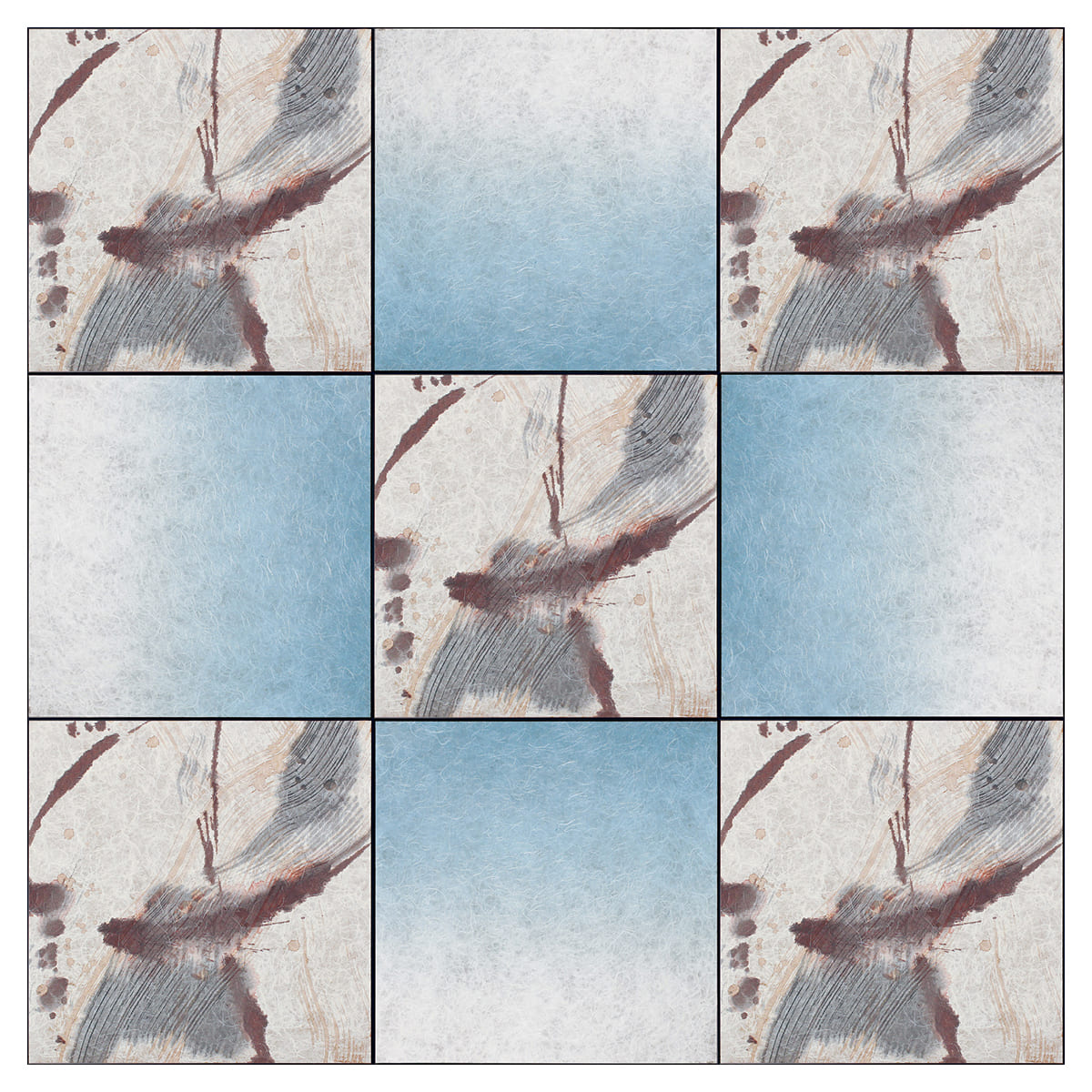 乐天商城 - 法人様限定 連接パネル 和紙 60角9連 AM6431 ベルク