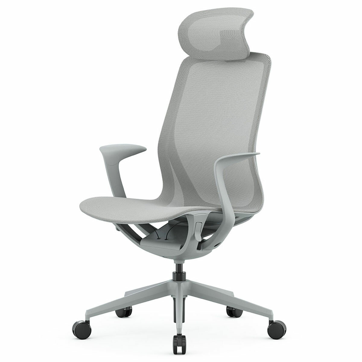 法人様限定 アールエフヤマカワ 椅子 オフィスチェア アリア ライト チェア ヘッドレスト付き RFARC-002-HR