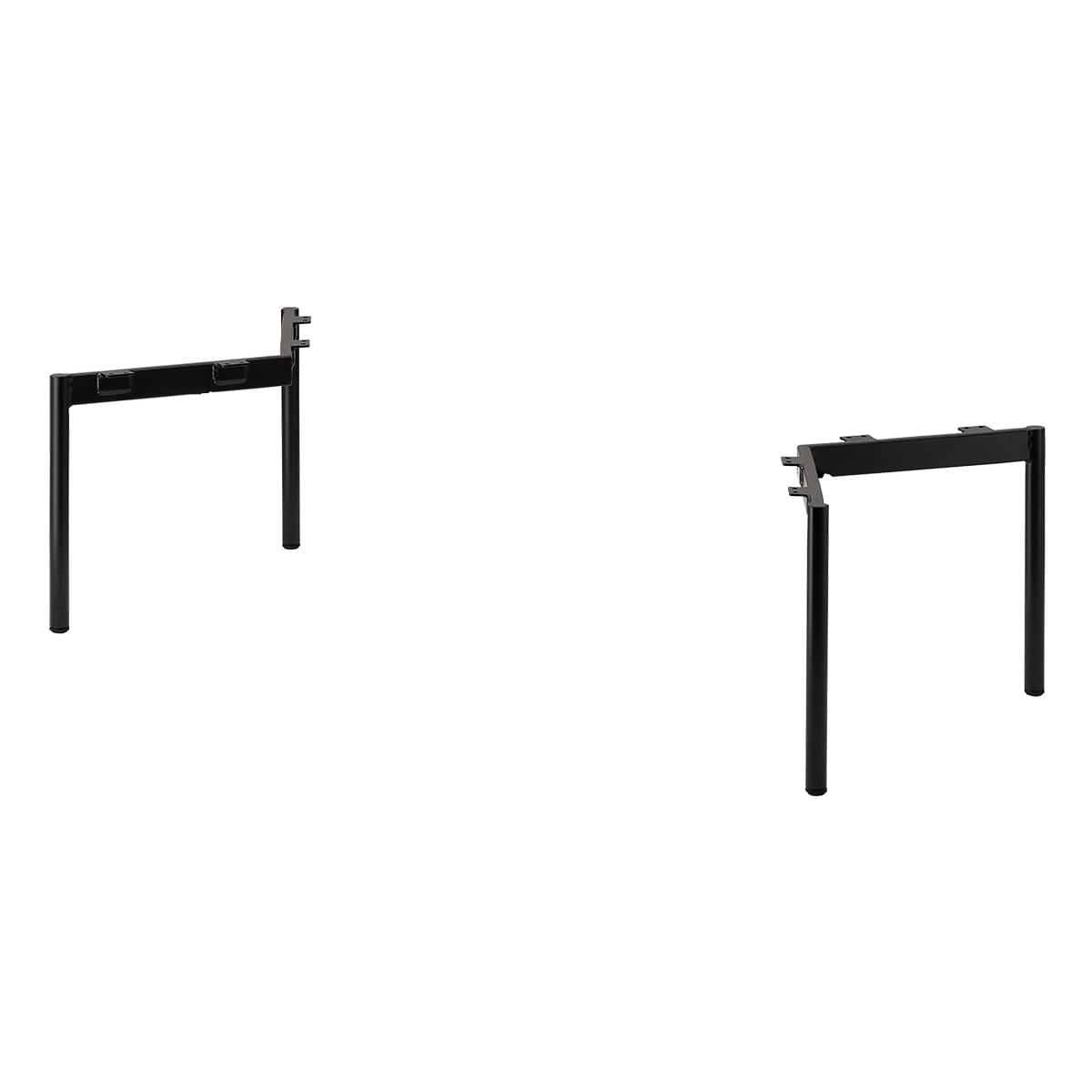 商品詳細（サイズ）■材質：スチール■塗装：ブラック耐候性粉体塗装仕上■機能：屋外使用可■備考：アジャスター付■適合天板サイズ：　　長方形：W600～1800×D750　　円形：φ900■サイズ：H420■丸ポール：φ31.8■補足：お客様組立品／屋外使用可能／グリーン購入法適合【注意事項】※W1500mm以上の天板を使用する際は、反り止め金具が2本必要になります。※天板形状によっては取り付けできない場合がございます。詳細につきましてはお問い合わせ下さい。北海道、沖縄、離島及び中継を伴う場合は、追加送料が必要ですので別途ご案内致します。「LVL-750D」のシリーズ商品法人様限定 クレス その他テーブル脚 LVL-600D36,960円法人様限定 クレス その他テーブル脚 LVL-900D39,864円法人様限定 クレス その他テーブル脚 LV-600D38,280円法人様限定 クレス その他テーブル脚 LV-750D40,656円法人様限定 クレス その他テーブル脚 LV-900D41,712円