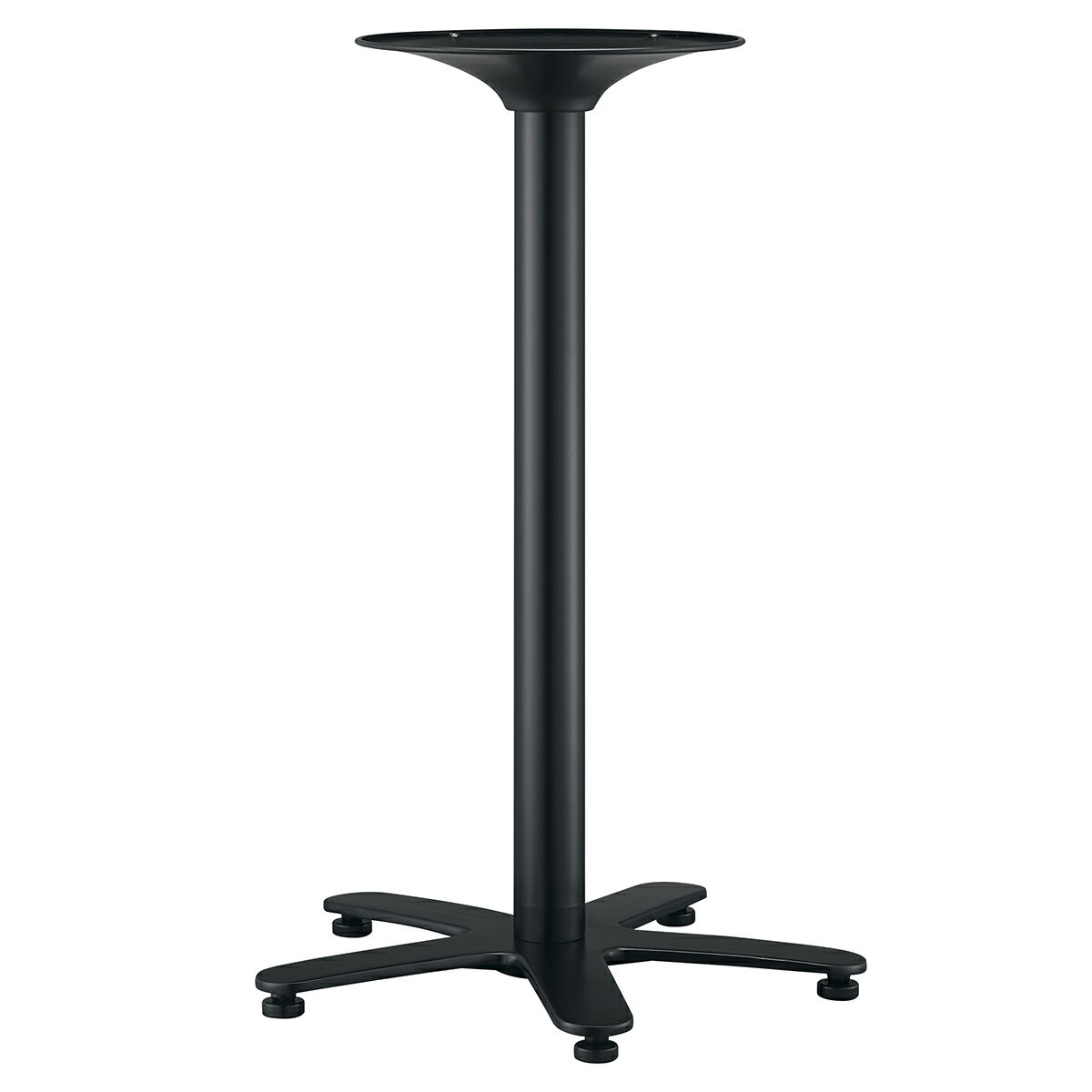 商品詳細（サイズ）■材質：　　ポール：スチール　　ベース：アルミ鋳物■備考：アジャスター付■サイズ：W430×D410×H320～700■受板：φ280（SR-280）■丸ポール：φ50■補足：お客様組立品／サイズ選択／カラー選択脚部カラーブラックシルバーホワイト「GB-F-450-50φ」のシリーズ商品法人様限定 ハヤシ（HAYASHI） 十字脚 その他テーブル脚 GB-F-450-60φ14,564円〜