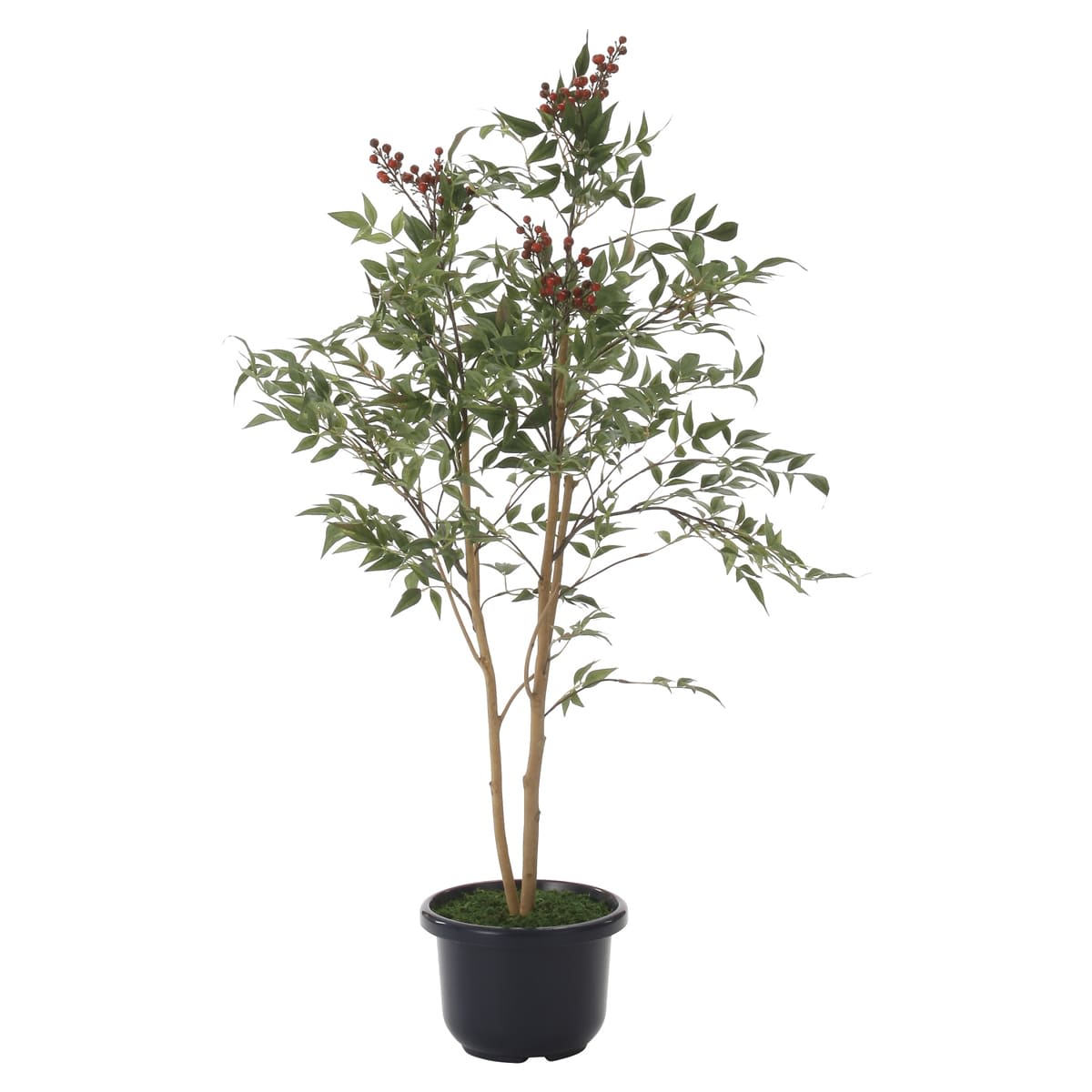 法人様限定 アートクリエイション オフィス家具 フェイクグリーン 人工観葉植物 南天1.0 734K165