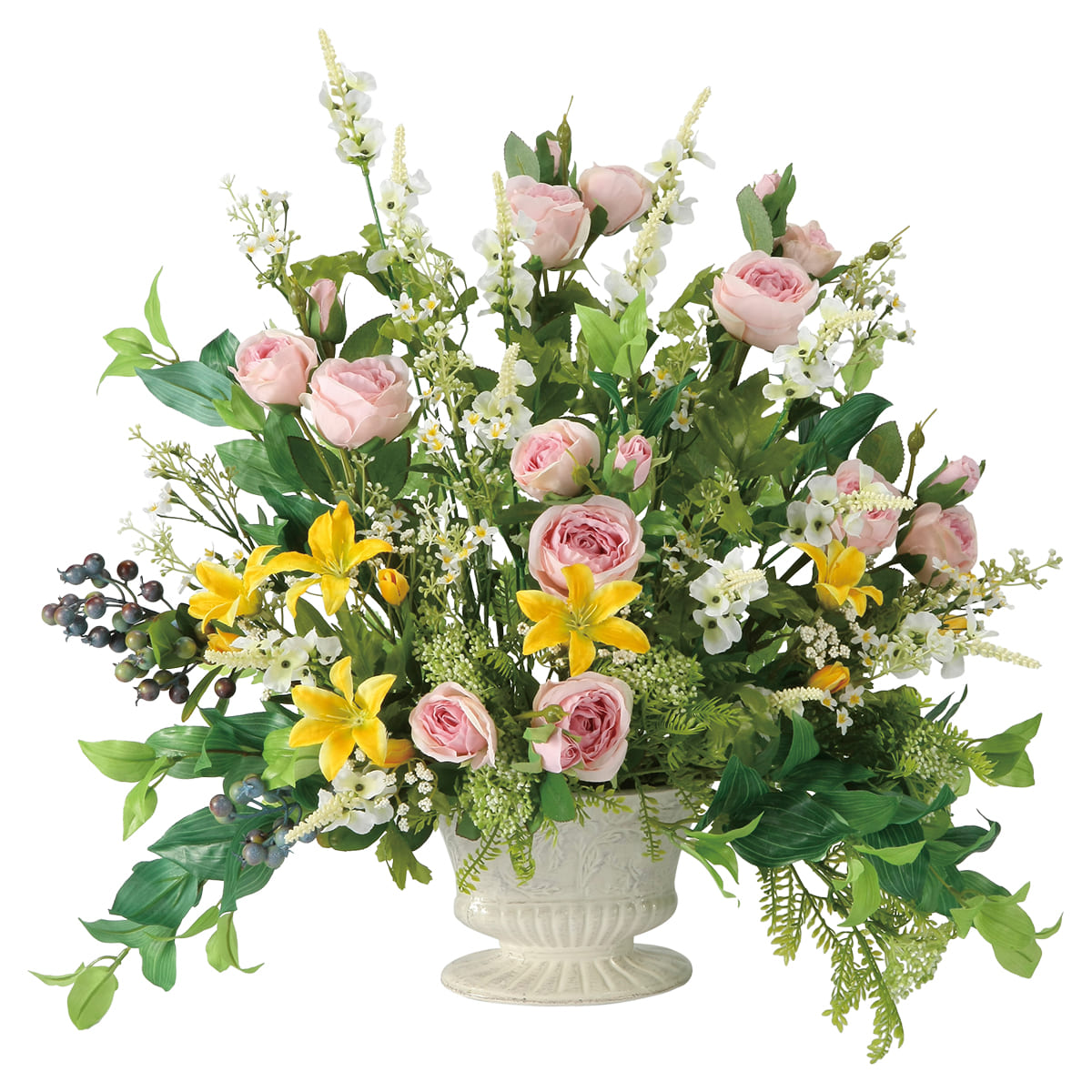 法人様限定 アートクリエイション オフィス家具 造花 アーティフィシャルフラワー ミックスベール 2058R220