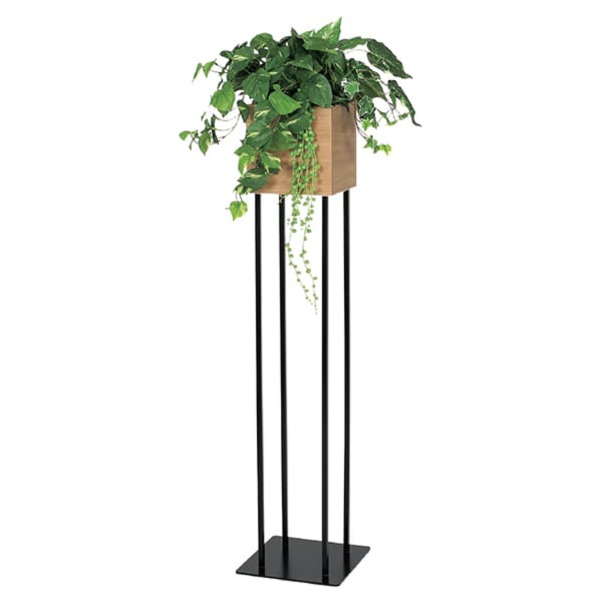 法人様限定 ベルク オフィス家具 フェイクグリーン グリーンスタンド グリーン装飾スタンド キューブス..