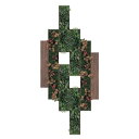 法人様限定 ベルク オフィス家具 フェイクグリーン グリーンパネル 組み合わせグリーン 8連 GM1587