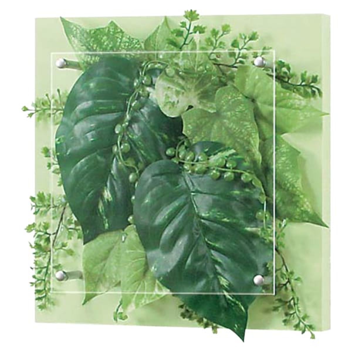 法人様限定 ベルク オフィス家具 フェイクグリーン グリーンパネル ウォールグリーン GR3413