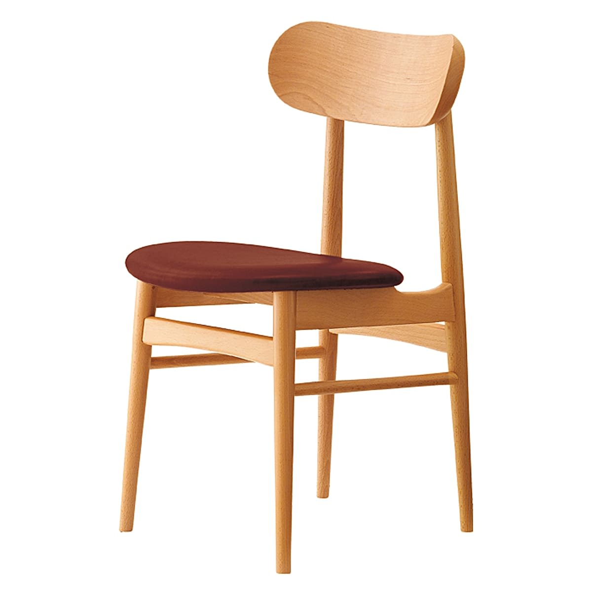 法人様限定 クレス ダイニングチェア 木製椅子 ケルスA 背板