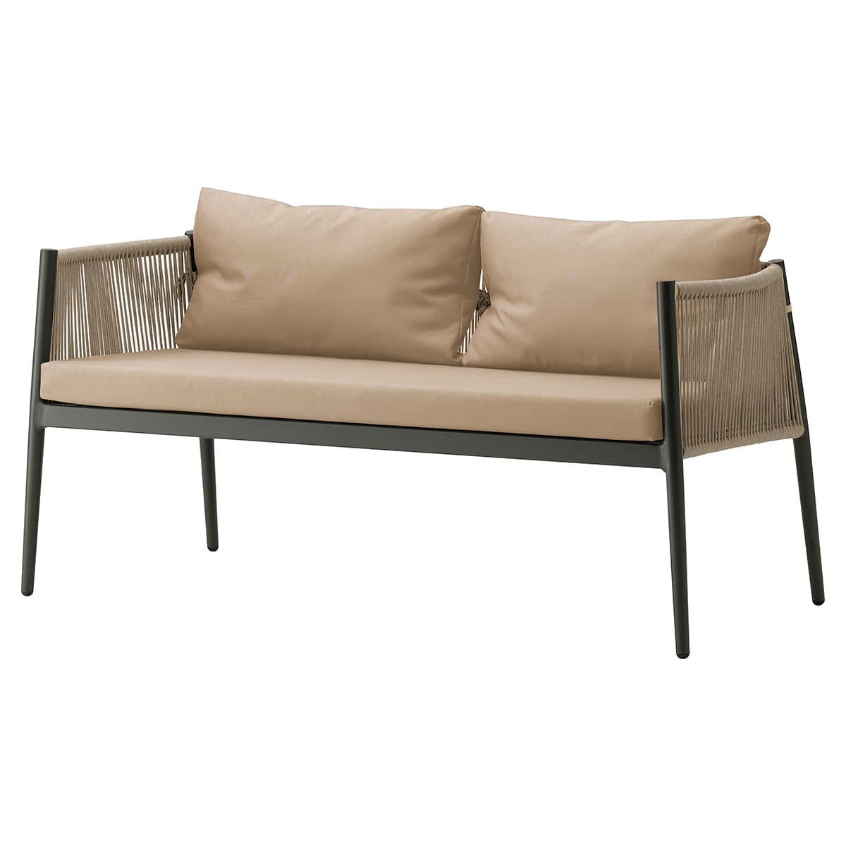 法人様限定 クレス ガーデン家具 ガーデンソファ クヌートNW 二人掛