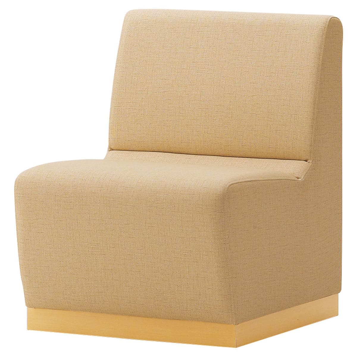 法人様限定 クレス 台輪ソファ モエリスM 一人掛 台輪