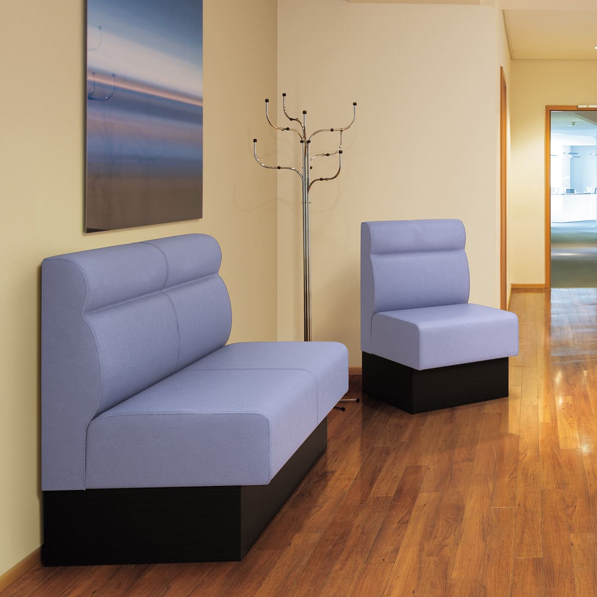 法人様限定 クレス 台輪ソファ マリベルM 一人掛 [3]