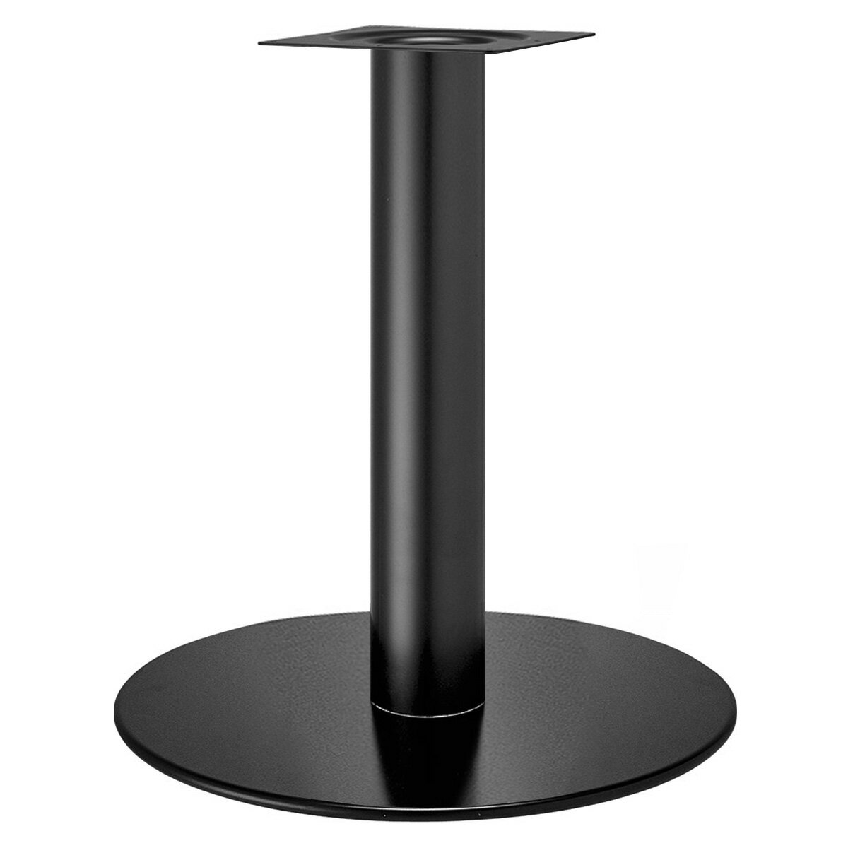 商品詳細（サイズ）■材質：スチール　ステンレス■適合天板サイズ：　　正方形：W800×D800　　丸形：φ900■サイズ：φ570×H320～700■受板：240×240×3.2t■丸ポール：φ101.6■ベース厚：14mm■補足：お客様組立品／サイズ選択／カラー選択【注意事項】※組立にボックスレンチ（26サイズ）が必要になります。※アジャスターをご希望の場合はお問合せください。北海道、沖縄、離島及び中継を伴う場合は、追加送料が必要ですので別途ご案内致します。脚部カラーシルバーメタリックゴールドメタリックジービーメタリックこげ茶ブラック（粉体塗装）ブラック（メラミン焼付塗装）ブラック／クロムメッキブラック／ゴールドメッキクロムメッキブラック／ステンレスサテンブラック／ジービーメッキゴールドメッキジービーメッキステンレスサテン