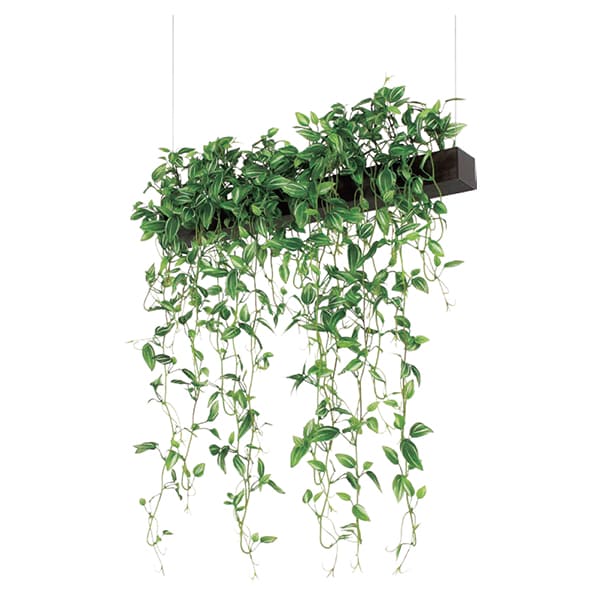 Leafy Plants - 法人様限定 グリーンポッド フェイクグリーン ハンギングポット 天吊りタイプ GR4440 ベルク