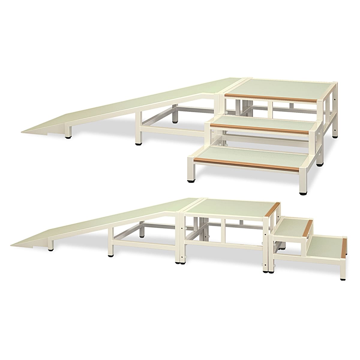 法人様限定 高田ベッド スロープ付歩行訓練台 TB-1327