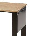 法人様限定 井上金庫 テーブル その他備品 片面デスク用側板(2枚セット)