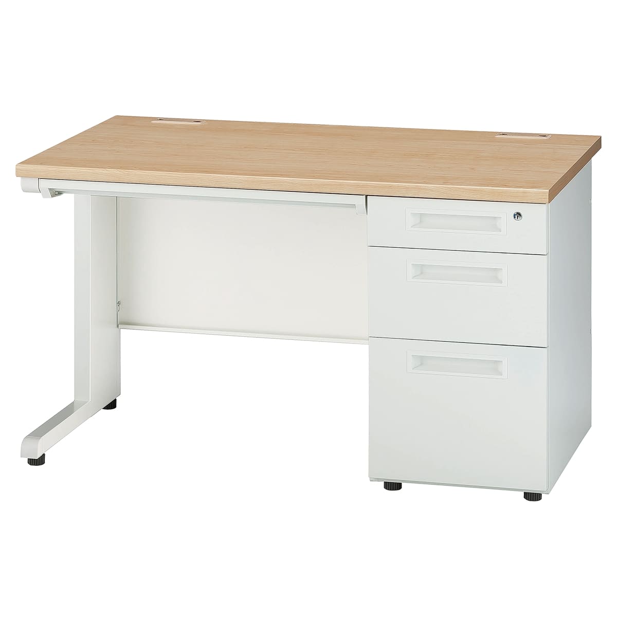 法人様限定 井上金庫 テーブル GSD デスク 片袖机 3段