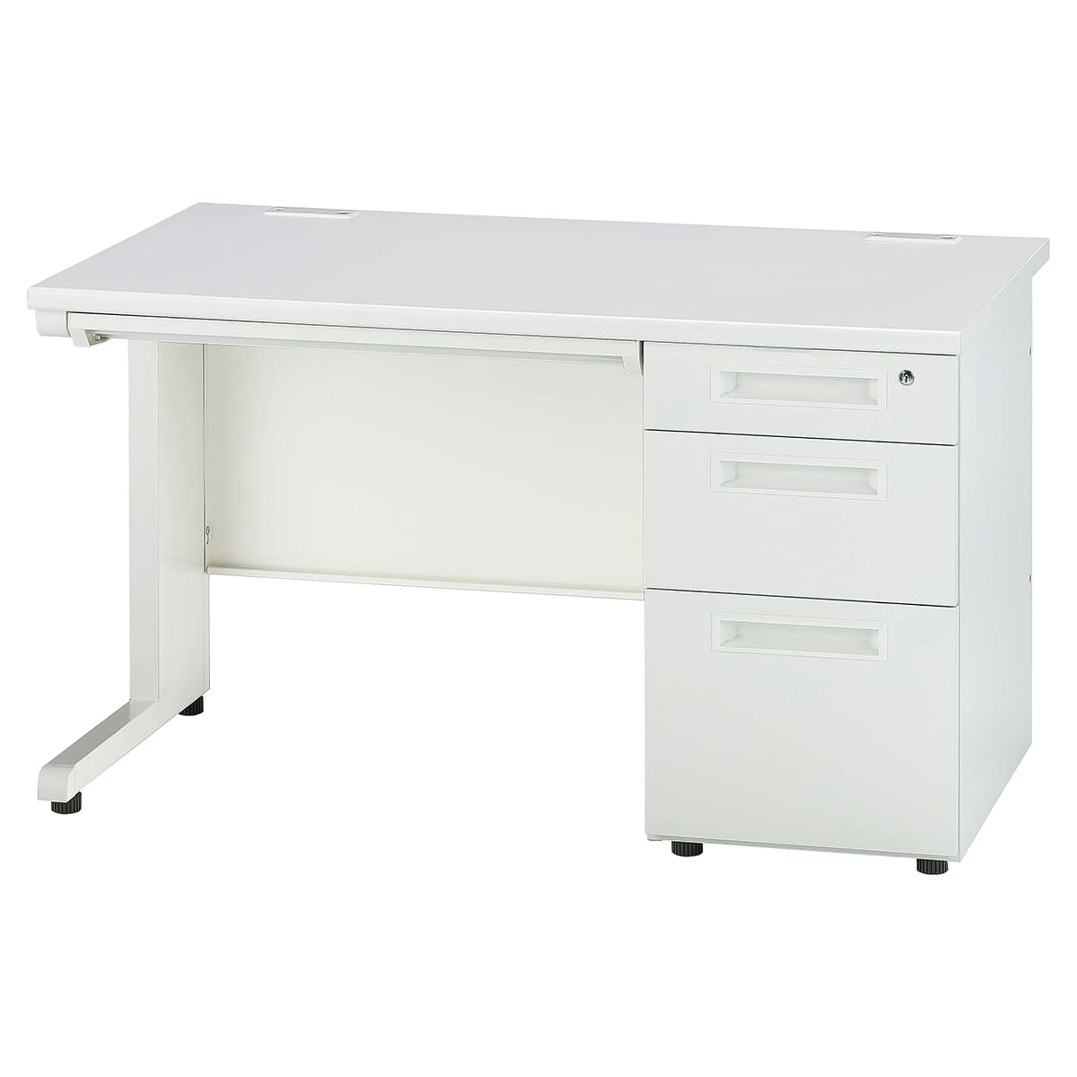 法人様限定 井上金庫 テーブル GSD デスク 片袖机 3段