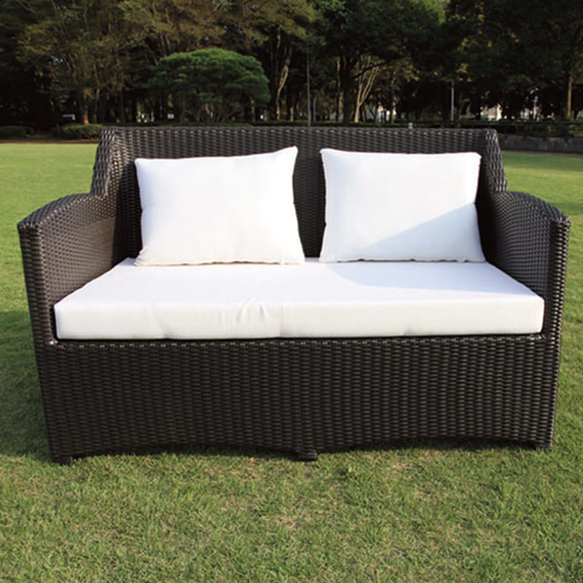 法人様限定 ジャービス ガーデン家具 ガーデンソファ 2人掛けソファ NH-2050B