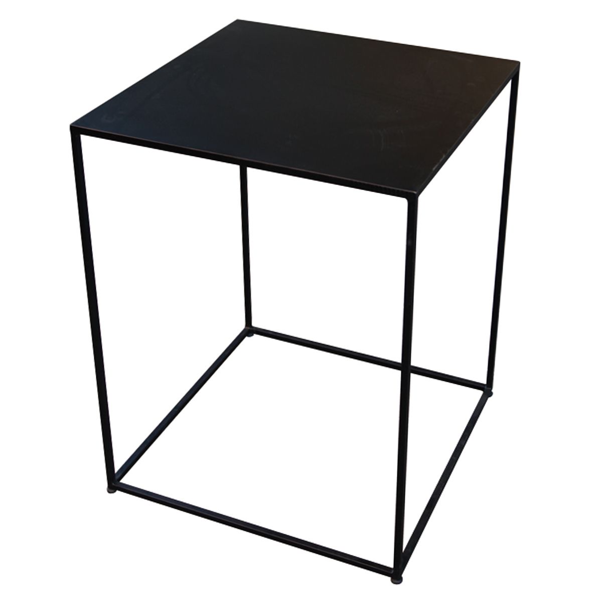 法人様限定 ジャービス ガーデン家具 ガーデンテーブル アイアンキューブテーブル