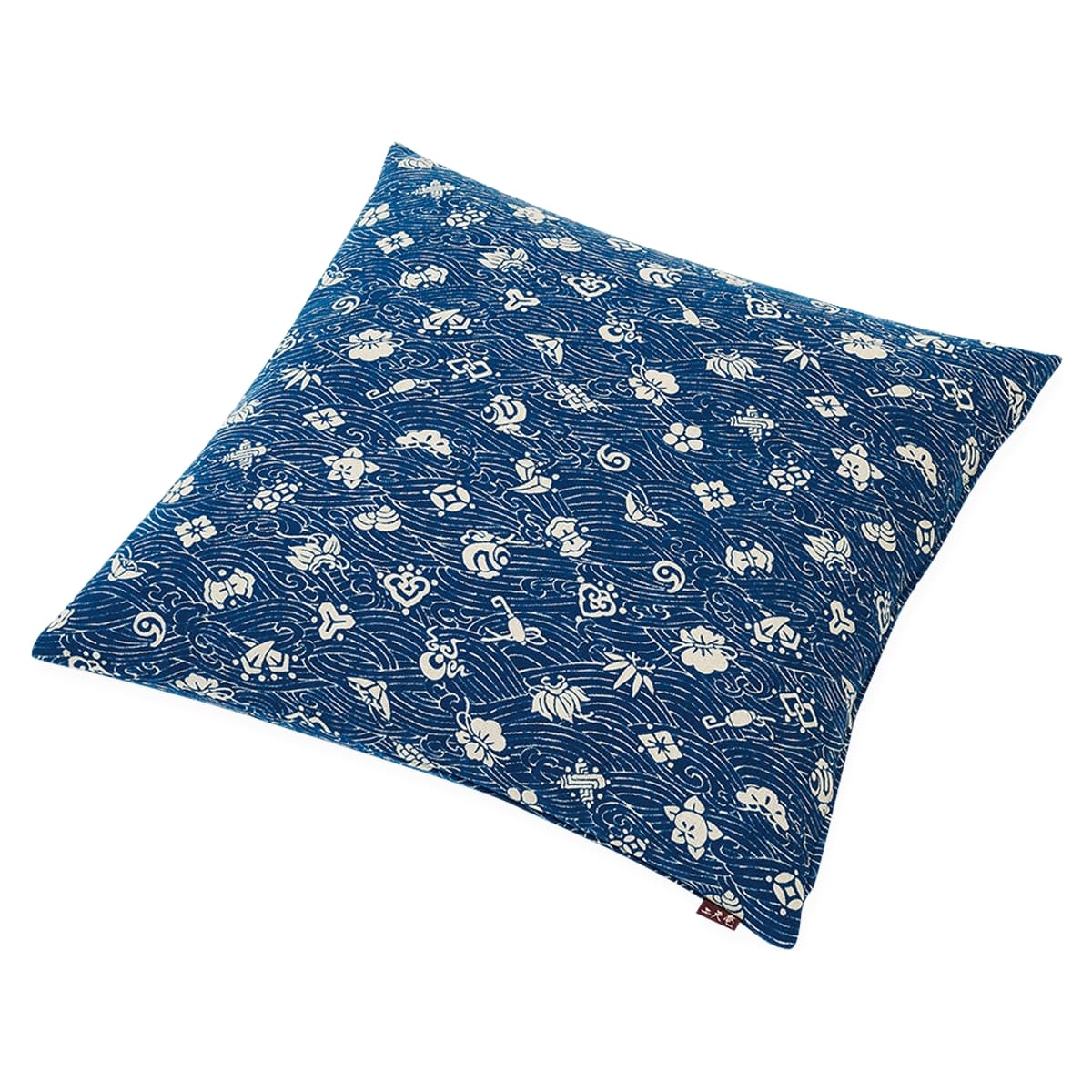 法人様限定 工夫庵 柄おぼろ 宝尽くし 小座布団 45×45