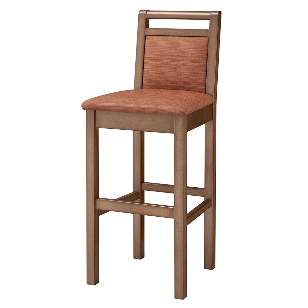 法人様限定 丸勝 木製 カウンターチェア 対馬 スタンド椅子