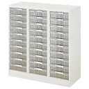 法人様限定 ナイキ(NAIKI) キャビネット オフィス家具 書庫 LCB310D-A4-W A4用 3列・深型10段