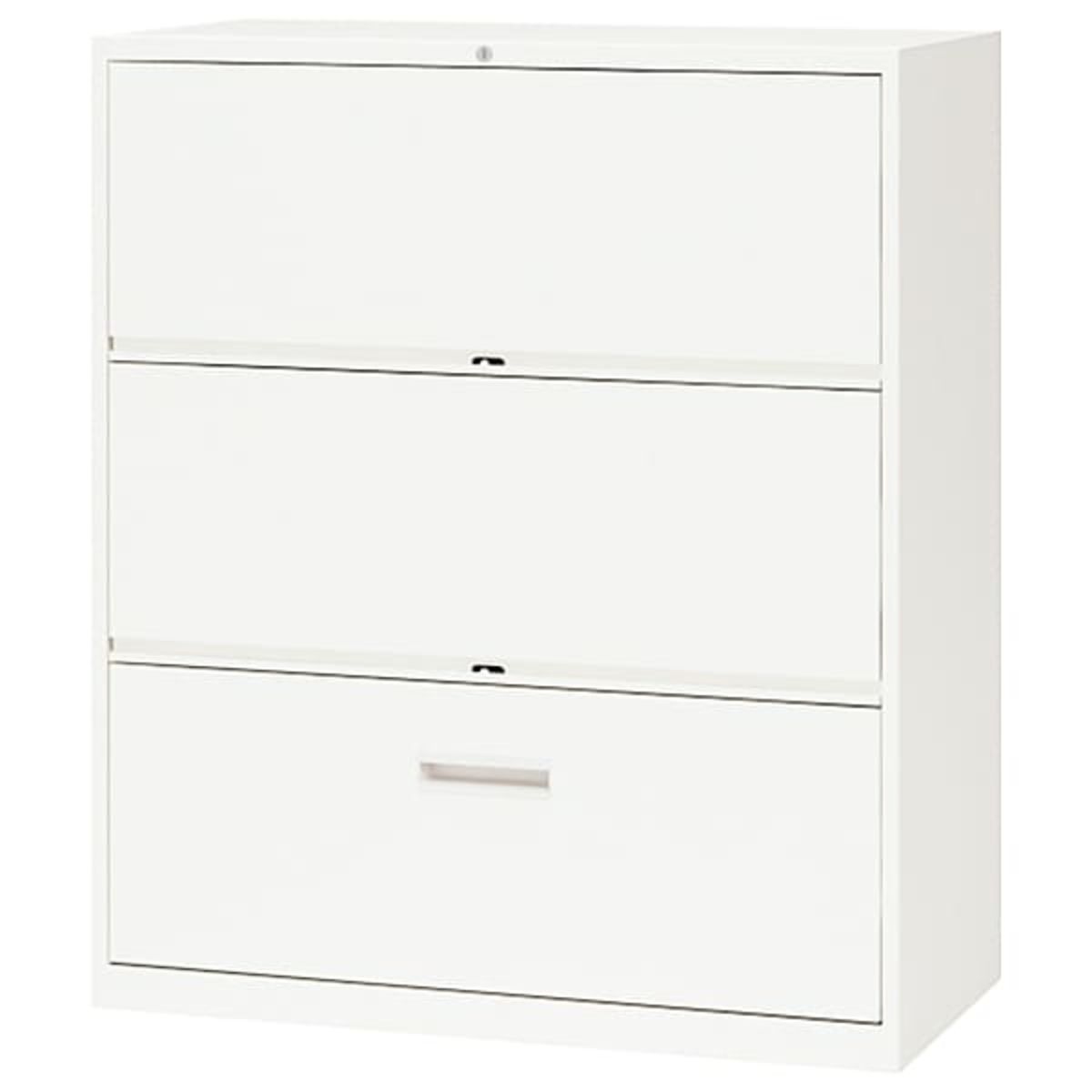 法人様限定 ナイキ（NAIKI） キャビネット オフィス家具 書庫 CW-0911DS-3-WW ケンドン式コンビ 3段 下置用
