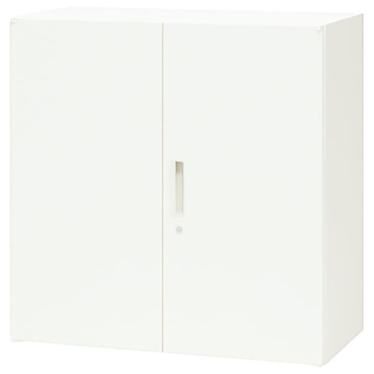 法人様限定 ナイキ（NAIKI） キャビネット オフィス家具 書庫 CW-0809K-WW 両開き戸