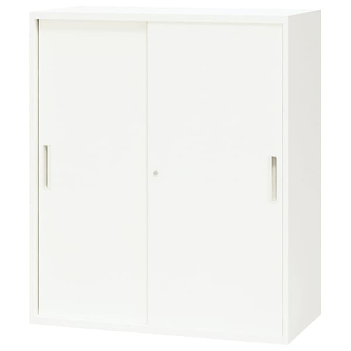 法人様限定 ナイキ（NAIKI） オフィス家具 書庫 CW-0811H-WW 引違い戸