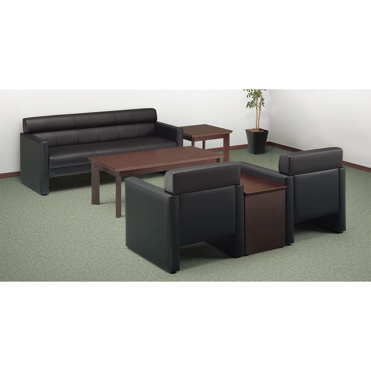 法人様限定 ナイキ(NAIKI) 応接ソファ ZRE164型 ソファー [2]