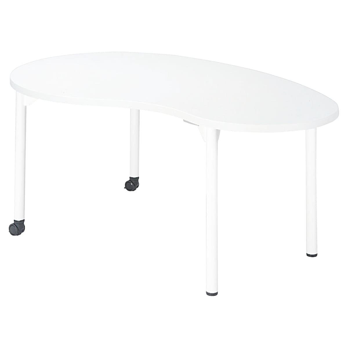 法人様限定 ニシキ工業 キッズ家具 キッズテーブル EDL テーブル ビーンズ型