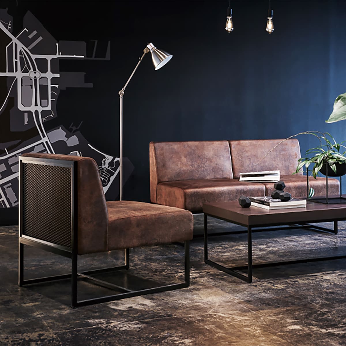 法人様限定 プロシード ラウンジソファ グリル 1P