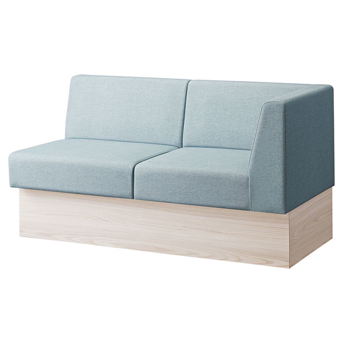 法人様限定 プロシード 台輪ソファ コンフル左アーム 2P