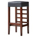 法人様限定 桜屋工業(チェリー) 椅子 木製 カウンターチェア レスタックスツールC 棚付(既製品)